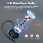 sprtoybat Bluetooth 5.3 In-Ear Kopfhörer mit ENC Noise Cancelling – 128 Std. Akku & IP7 wasserdicht – Bild 6