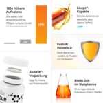 Licur 7000 – Mizellares Curcumin mit 185x Bioverfügbarkeit & Vitamin D3 – 60 Kapseln – Bild 7