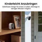 aosu 2K Überwachungskamera Aussen 2er-Kit mit Aosubase 2.0 – Akku, kein ABO, 32GB Speicher – Bild 8