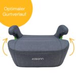 Osann Junior Sitzerhöhung Isofix 15-36 kg – i-Size Kindersitz für sichere Autofahrten – Bild 8