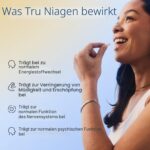 TRU NIAGEN 300mg NAD+ Vorstufe – 90 vegetarische Kapseln für Energie & Zellvitalität – Bild 7