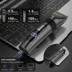 Hatteker Profi Haarschneidemaschine Set mit T-Blade Trimmer – IPX7 Wasserdicht für Herren – Bild 6