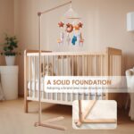Promise Babe Holz Baby Mobile Halterung – FSC-zertifiziert, drehbar & höhenverstellbar – Bild 6