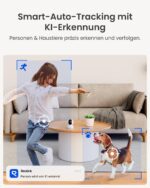 Reolink E1 4MP WLAN Überwachungskamera – 360° Auto-Tracking Indoor Kamera mit Babyphone-Funktion – Bild 3