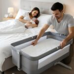 Stubenwagen Matratze 50x83 cm – Oeko-Tex zertifiziert für Beistellbett & Reisebett – Bild 2