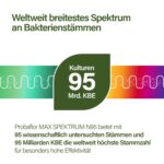 Nupure Probaflor MAX SPEKTRUM N95 – Probiotikum mit 95 Bakterienstämmen, 46 Kapseln – Bild 2
