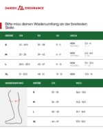 DANISH ENDURANCE Medizinische Kompressionsstrümpfe 14-18 mmHg Bio-Baumwolle – Damen & Herren – Bild 6