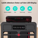 CITYSPORTS Klappbares Laufband bis 12 km/h – Elektrisches Walking Pad mit App & Tablet-Halter – Bild 2