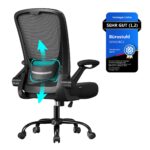 SONGMICS Ergonomischer Bürostuhl mit Mesh, Lenden- & Kopfstütze – Premium Drehstuhl für konzentriertes Arbeiten