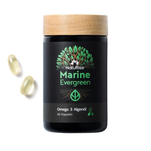 NatuRise Omega-3 Kapseln Vegan – 869mg DHA, EPA & DPA täglich – Hochdosiert