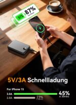 LKOUY 27000mAh Power Bank mit USB-C & 3-in-1 Kabel – Schnelllade Powerbank für iPhone & Samsung – Bild 4