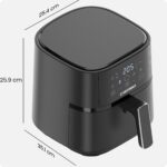 Chefman Heissluftfritteuse 3,75L mit Hi-Fry-Technologie – Kompakte Luftfritteuse mit Touch-Steuerung – Bild 2