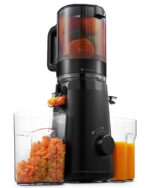 TUUMIIST Slow Juicer mit 135mm Einfüllschacht – Cold Press Entsafter für Obst & Gemüse