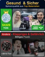 VANMASS 2026 Handyhalterung Auto – 4in1 Universalhalter mit Saugnapf & Lüftungshaken – Bild 8