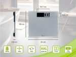 Soehnle Style Sense Comfort 600 Digitalwaage – 200 kg Tragkraft mit XXL-Display – Bild 7