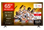 TCL 65Q6C 65 Zoll QD-Mini LED TV – 4K HDR 1000nits mit Google TV & Gaming Pro