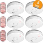 ELRO FS1805M Rauchmelder-Set 6er mit Magnetbefestigung – EN14604 zertifiziert