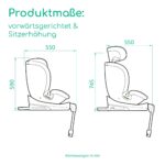 Bebeconfort RevolveFix Plus 360 i-Size – Drehbarer ISOFIX Kindersitz 0–12 Jahre – Bild 8