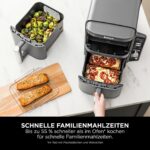 Ninja Double Stack XL 9,5L Heißluftfritteuse – Doppelkorb für 8 Personen – Bild 12