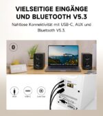 Edifier M60 Multimedia-Lautsprecher – 66W Hi-Res Audio mit Bluetooth 5.3 & LDAC – Bild 6