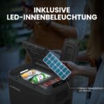 Alpicool KLS58 47L Kompressor Kühlbox Dual Zone – APP-Steuerung, -20°C, 12V/230V – Bild 9