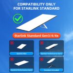 Starlink Gen 3/Standard 4/4X Wandhalterung – Verstellbar mit Rohradapter & Rostschutz – Bild 5