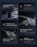 SHOKZ OpenRun Pro 2 Knochenschall-Sportkopfhörer – Open-Ear Design mit Bluetooth 5.3 & 12h Akku – Bild 8