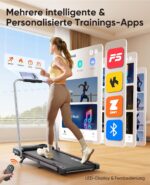 RUNIMON Klappbares Laufband 6in1 mit 9% Steigung & 2.5HP – Für Zuhause & Büro bis 120kg – Bild 2