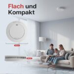 Runidur Rauchmelder 6er Set – 10 Jahre Batterie, TÜV-zertifiziert, selbstklebend – Bild 3