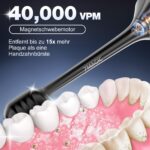 7MAGIC Schallzahnbürste mit 5 Modi & 40.000 VPM – Elektrische Zahnbürste für optimale Mundhygiene – Bild 4