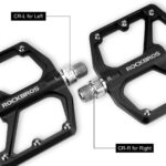 ROCKBROS Flat Pedale 9/16 Zoll – CNC-Aluminium mit Rutschfestem Grip für MTB & Rennrad – Bild 4