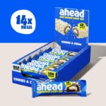 ahead Protein Riegel Cookies & Cream 14x 45g – High-Protein Snack Low Carb – Bild 4