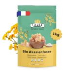 Akazienfaser Pulver Bio 1 kg – 90% Ballaststoffe für optimale Verdauung & Darmgesundheit