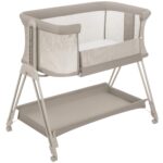 Lionelo Luna Beistellbett 2in1 mit Matratze – Co-Sleeping für Neugeborene bis 9 kg