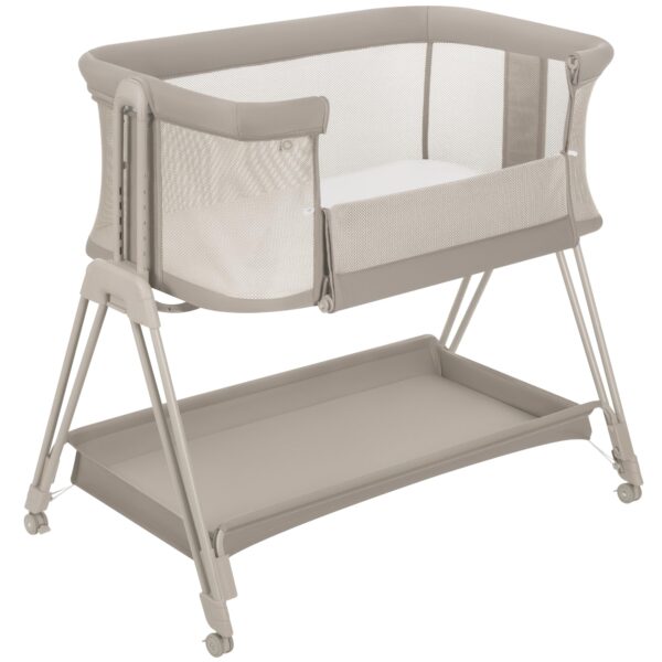 Lionelo Luna Beistellbett 2in1 mit Matratze – Co-Sleeping für Neugeborene bis 9 kg