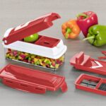 Genius Nicer Dicer Smart 6-teilig – Multifunktionaler Gemüseschneider für Würfel & Scheiben – Bild 9