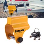 Btanadi Wohnwagen Deichselschloss für ALKO AK130/160/AKS – Diebstahlsicherung aus Stahl