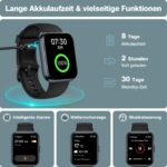 aeac Smartwatch 1,85" HD mit Telefonfunktion & Alexa – Fitnessuhr für Android & iOS – Bild 8
