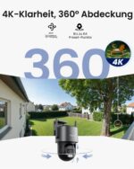 Reolink TrackMix WiFi 4K PTZ Überwachungskamera – Auto-Tracking mit Dual-Objektiv & Farbnachtsicht – Bild 2