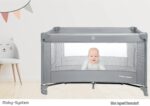 Moby-System Baby Reisebett 128x68 cm – Klappbett mit Matratze & Tragetasche für Babys bis 15 kg – Bild 5