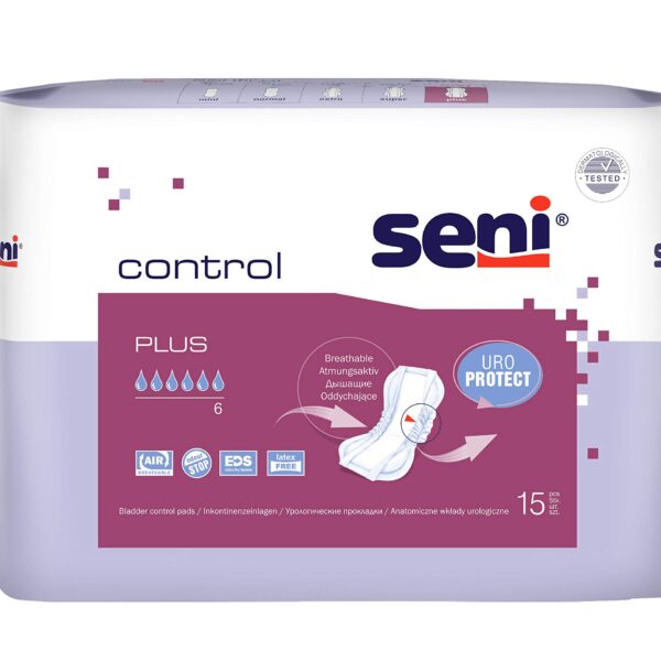 Seni Control Plus Inkontinenzeinlagen – Starke Sicherheit bei Blasenschwäche (240 Stück)