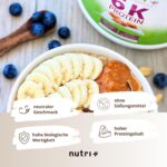 Nutri + Protein Pulver Neutral 1 kg – 80% Eiweiss – Muskelaufbau & Backeiweiß – Bild 2