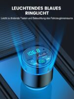 Mohard Bluetooth FM Transmitter Auto mit 30W PD & 18W QC3.0 – Freisprechanlage für alle Fahrzeuge – Bild 6