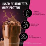 ESN Designer Whey Proteinpulver 2x1kg Chocolate – 23g Protein pro Portion + Gratis Shaker – Bild 2
