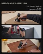 Fanttik C8 Nano Elektrische Schere – Akku-Schneidwerkzeug mit LED-Display für Stoffe & Kartons – Bild 3