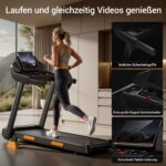 LONTEK Klappbares Laufband mit 15% Steigung & 3,0-PS-Motor – Heimtraining bis 160 kg – Bild 5