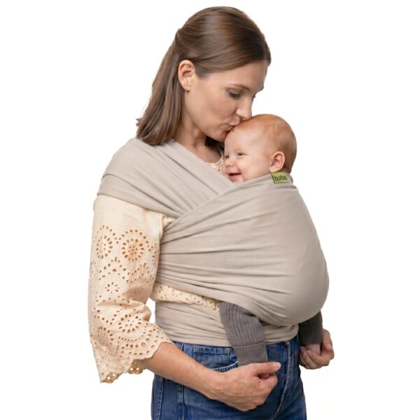 Boba Babytragetuch ab Geburt bis 15 kg – Ergonomische Babytrage aus Baumwollfrottee