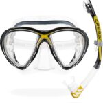 Cressi Big Eyes Evolution Schnorchelmaske – Taucherbrille mit minimalem Innenvolumen für Erwachsene