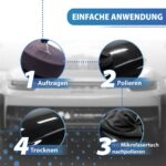Koch Chemie Shine Speed Polish 500ml Set – Hochglanz-Politur mit Polierschwamm & Mikrofasertuch – Bild 6