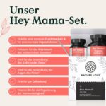 Nature Love Hey Mama Schwangerschaftsvitamine – 3 Monate mit Folsäure & Omega 3 – Bild 3
